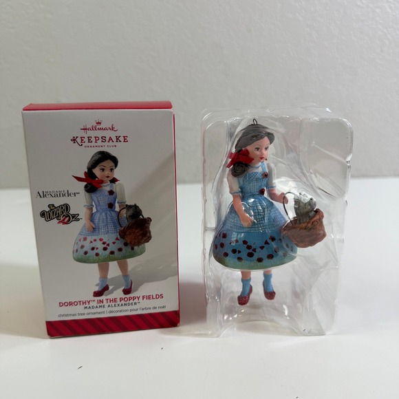 Hallmark Other - Hallmark Keepsake Dorothy in the Poppy Fields Madame Alexander Wizard of Oz 2014